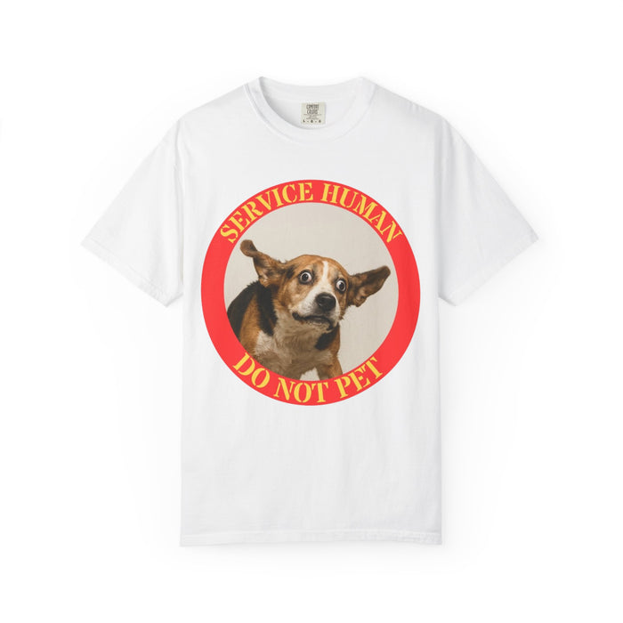 Service Human "Do Not Pet" T-Shirt — Funny Service Dog Tee