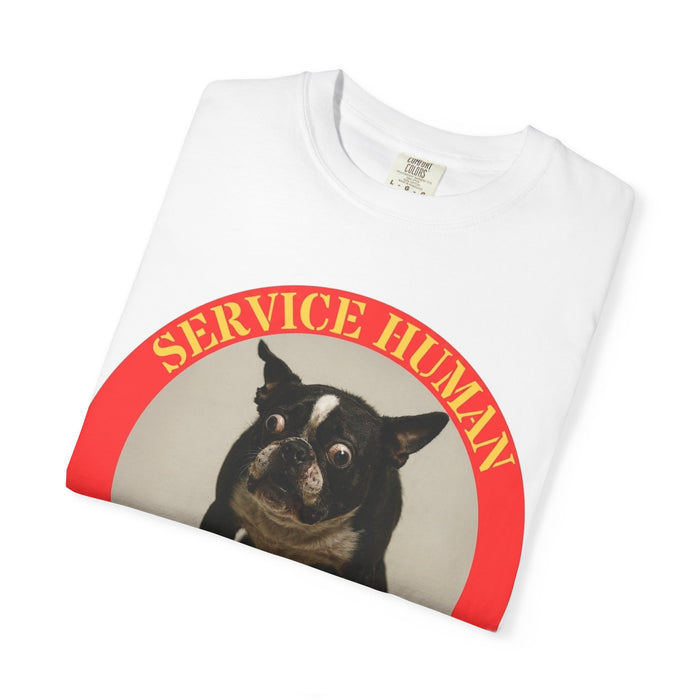Service Dog T-Shirt — "Service Human Do Not Pet" Graphic Tee