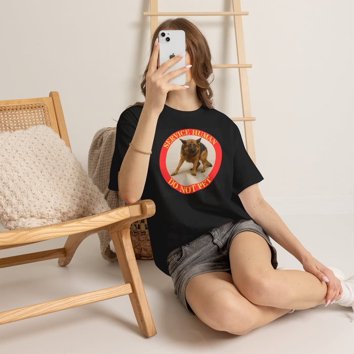 Service Human Do Not Pet T-Shirt — Service Dog Awareness Tee