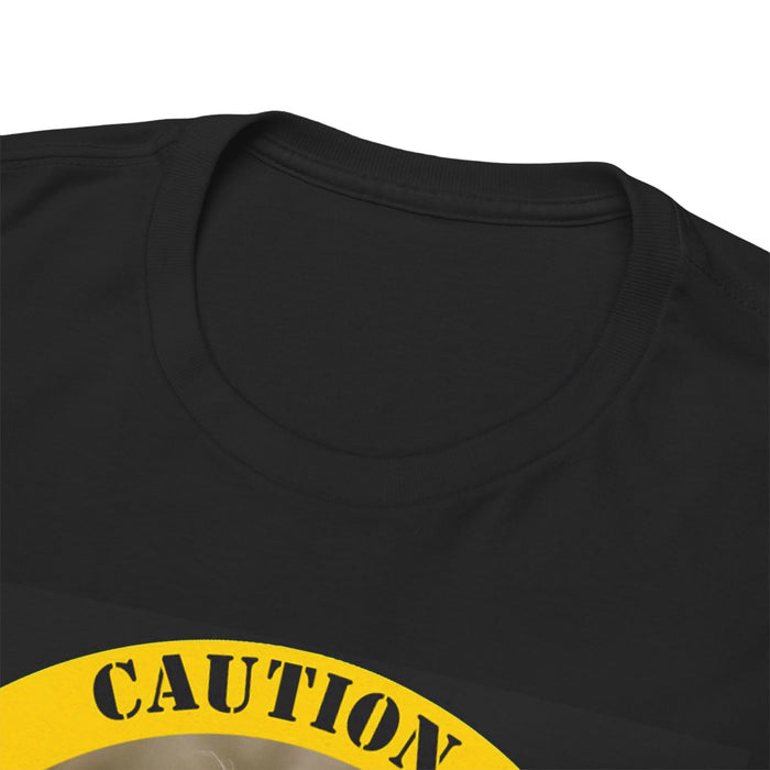 Caution: Cuddle Therapy in Progress – Dog Photo T-Shirt