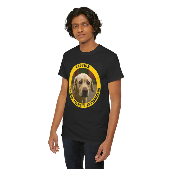 Caution: Cuddle Therapy in Progress Dog Tee