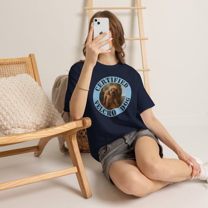 Certified Velcro Dog T-Shirt — Funny Dog Meme Tee