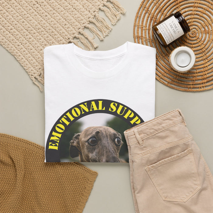 Emotional Support Human T-Shirt — Dog Photo Comfort Tee