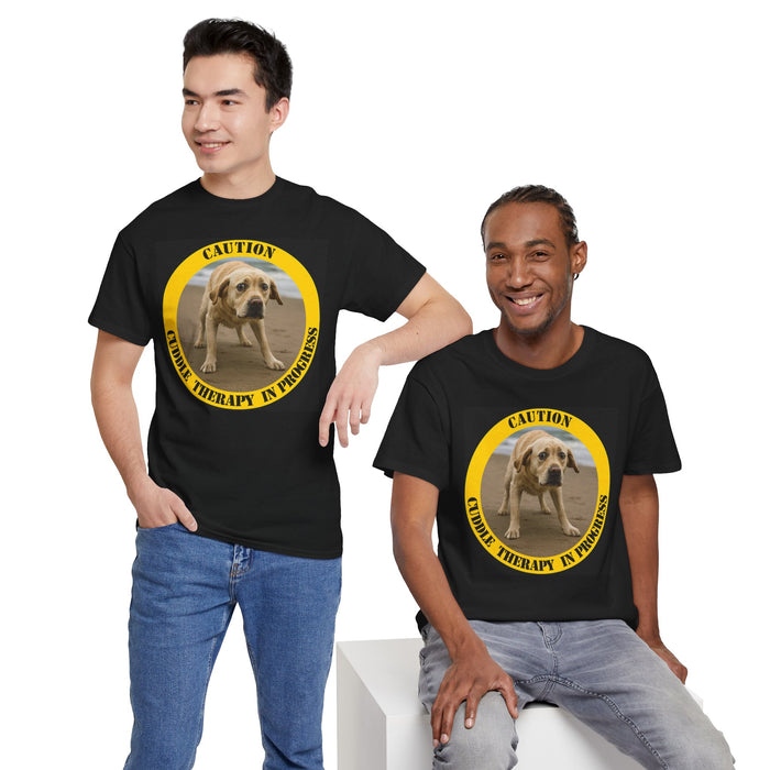 Caution: Canine Therapy In Progress T‑Shirt