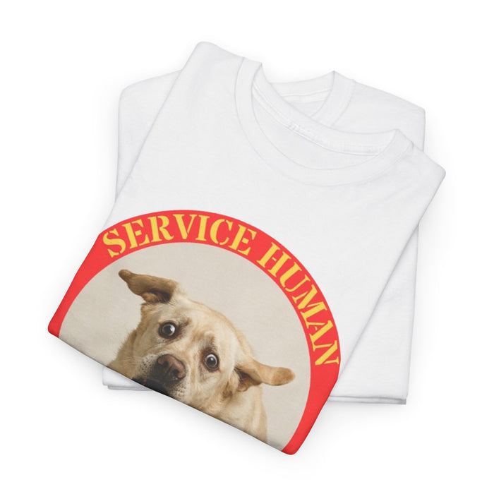 T-Shirt — “Service Human Do Not Pet” Dog Humor Tee