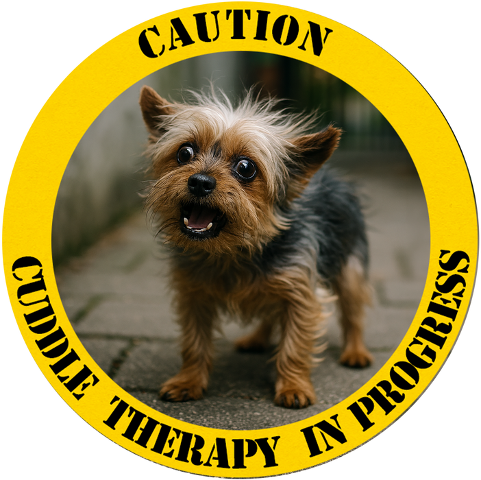 Caution: Canine Therapy In Progress T-Shirt