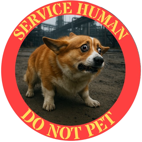 Service Human 'Do Not Pet' Corgi T-Shirt