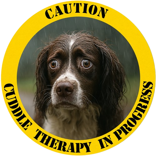 Dog Therapy T-Shirt — "Caution: Canine Therapist in Progress"