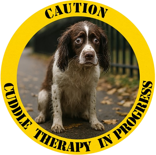 Caution: Canine Therapy in Progress T‑Shirt