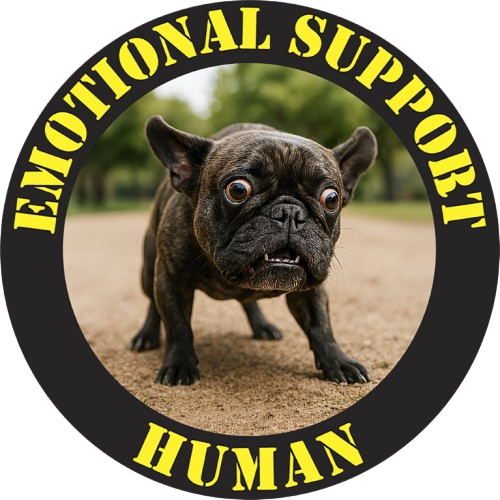 Emotional Support Human Dog Tee