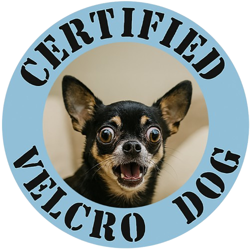 Certified Velcro Dog T-Shirt — Funny Chihuahua Pet Lover Tee