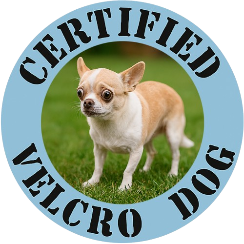 Certified Velcro Dog T-Shirt — Funny Chihuahua Pet Lover Tee
