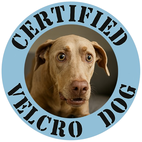 Certified Velcro Dog T‑Shirt — Funny Dog Lover Tee
