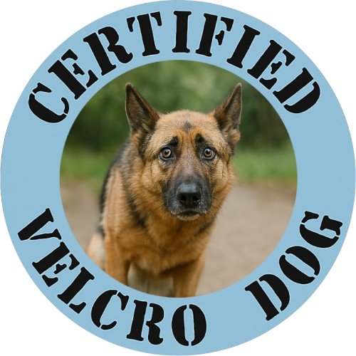 Certified Velcro Dog T-Shirt — Funny Pet Lover Tee