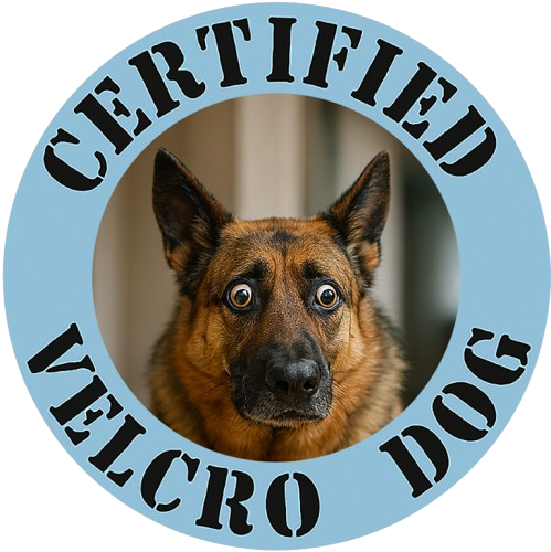 Certified Velcro Dog T-Shirt — Funny German Shepherd Pet Shirt