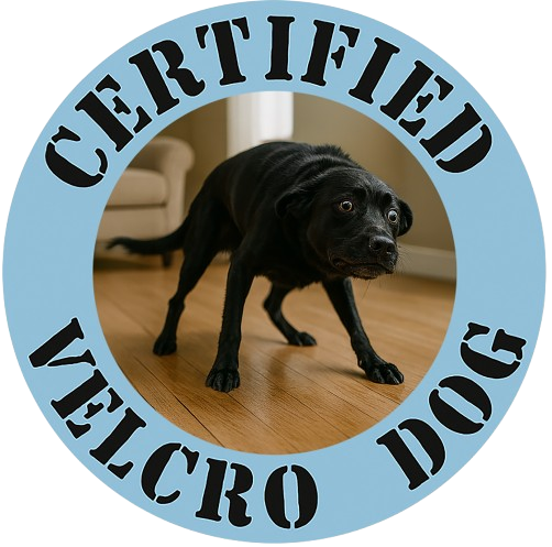 Certified Velcro Dog T-Shirt – Funny Vintage Pet Rescue Tee