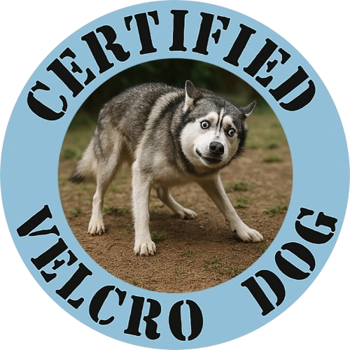 Certified Velcro Dog T-Shirt — Funny Dog Lover Tee