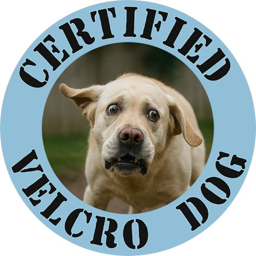Certified Velcro Dog T-Shirt — Funny Dog Lover Tee