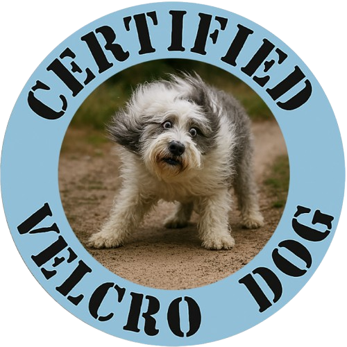 Certified Velcro Dog T-Shirt — Cute Funny Pet Lover Tee