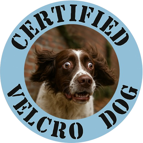 Certified Velcro Dog T-Shirt — Funny Dog Owner Tee