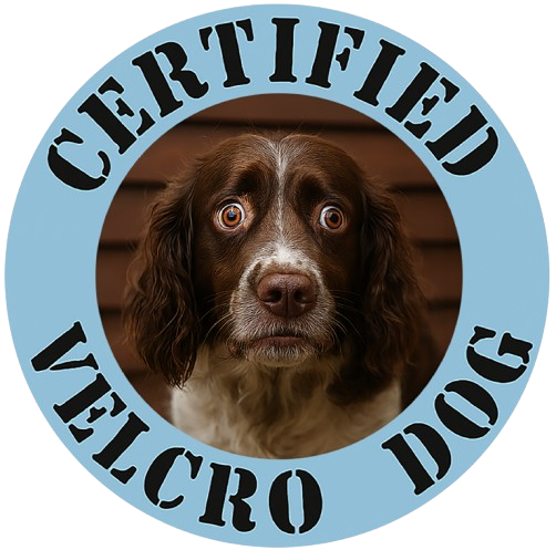 T‑Shirt — Certified Velcro Dog Funny Dog Lover Tee