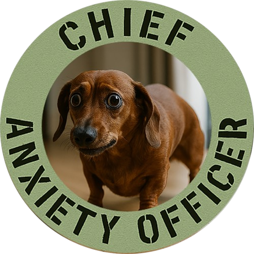 Chief Anxiety Officer Dog T-Shirt