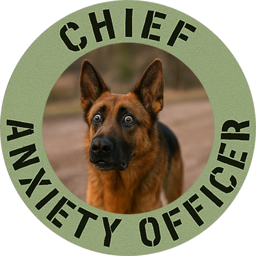 Chief Anxiety Officer T-Shirt — Funny Dog Lover Tee