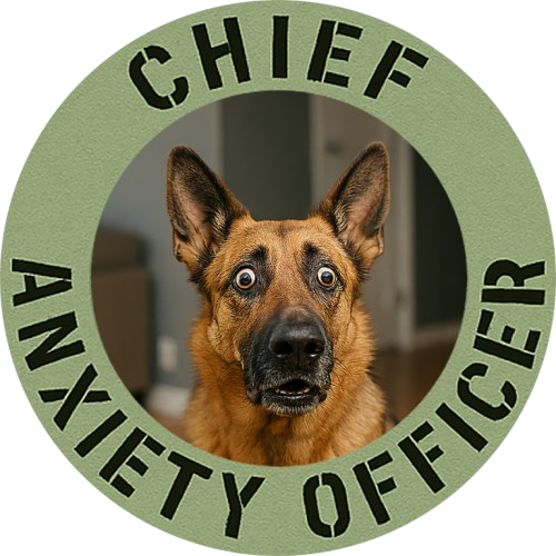 Chief Anxiety Officer Dog T-Shirt