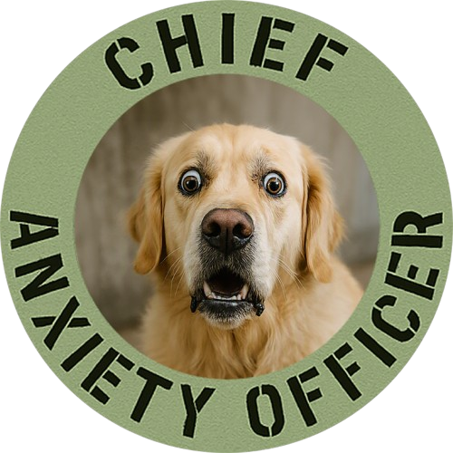 Chief Anxiety Officer Dog T-Shirt