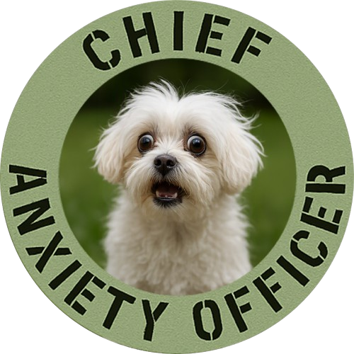 Chief Anxiety Officer T-Shirt – Funny Dog Pet Mom Tee