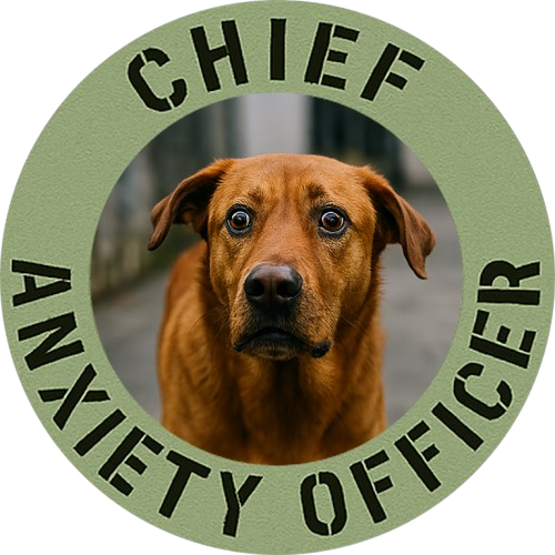 Chief Anxiety Officer Dog T-Shirt
