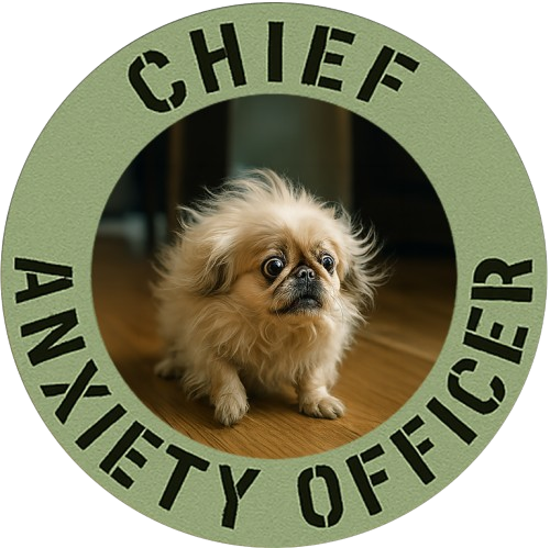 Chief Anxiety Officer T-Shirt — Funny Pet Anxiety Tee