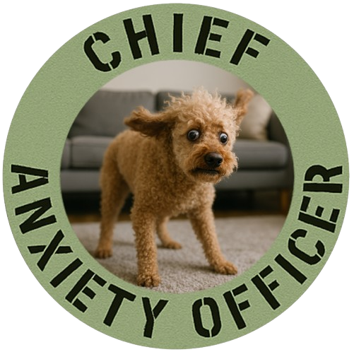 Chief Anxiety Officer Dog T‑Shirt