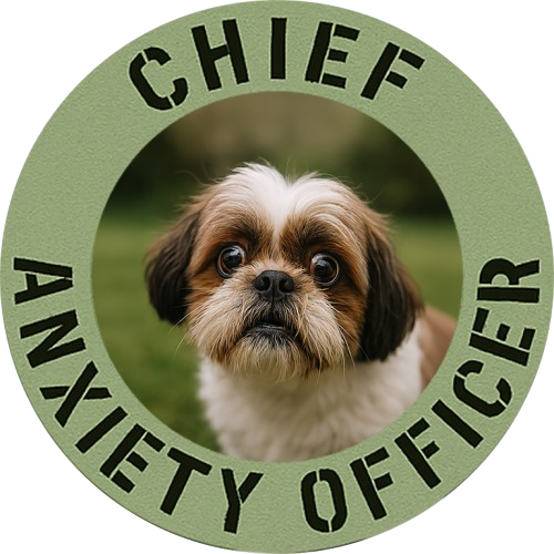 Chief Anxiety Officer Dog T-Shirt