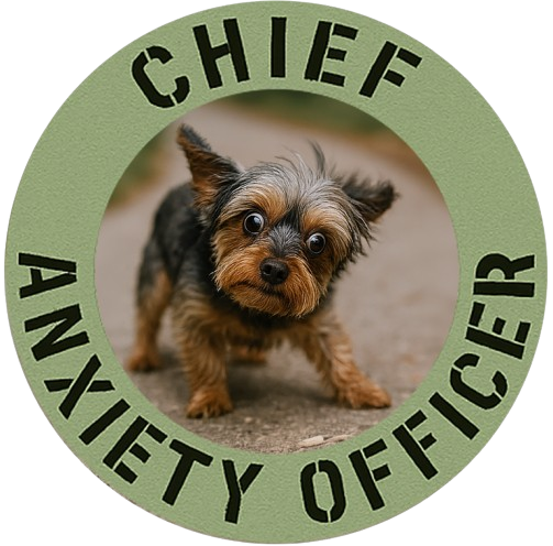 Chief Anxiety Officer Dog T‑Shirt