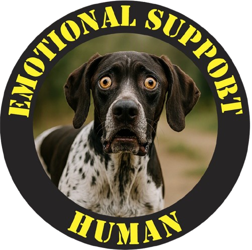 Emotional Support Human | Dog Photo Tee