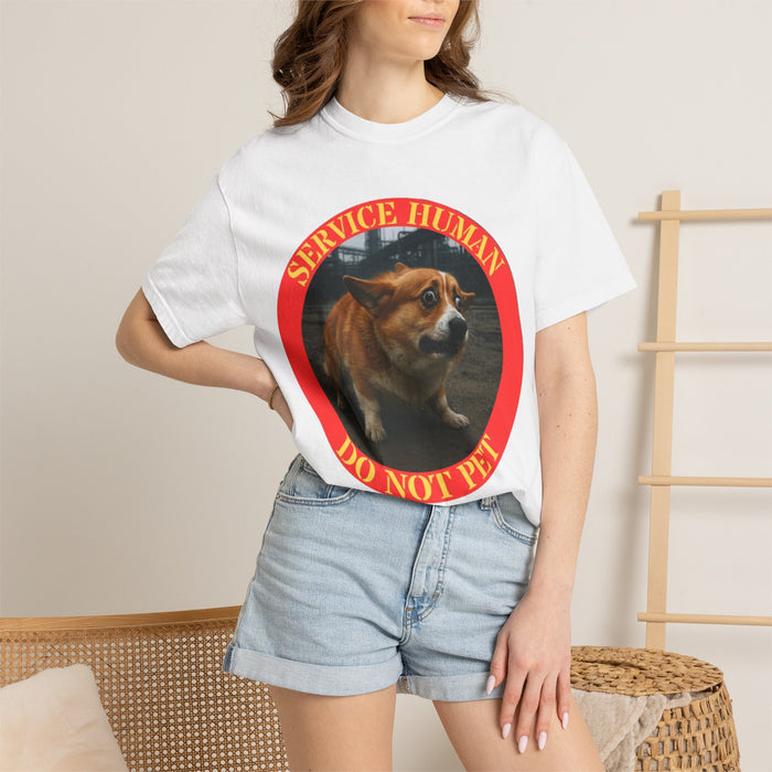 Service Human 'Do Not Pet' Corgi T-Shirt