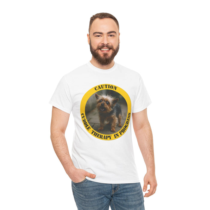 Caution: Cuddle Therapy in Progress Tee