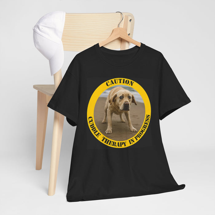 Caution: Canine Therapy In Progress T‑Shirt