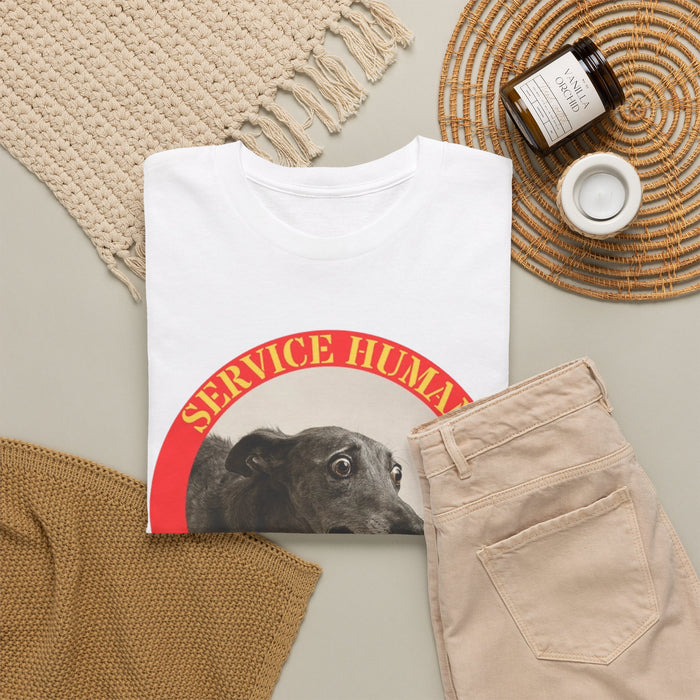 Service Human Do Not Pet T-Shirt — Funny Service Dog Tee