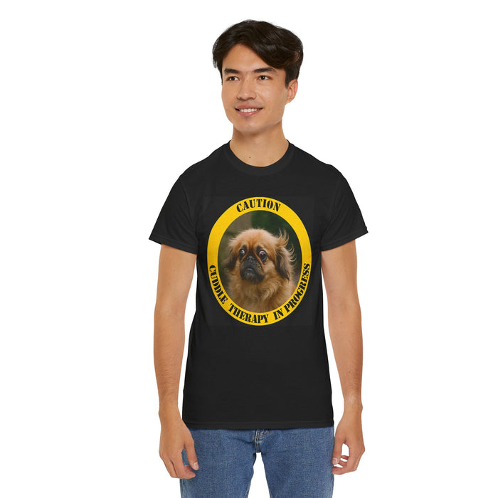 Caution: Canine Therapy in Progress T‑Shirt