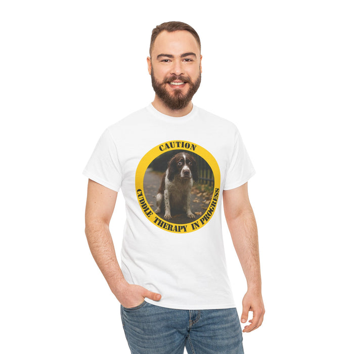 Caution: Canine Therapy in Progress T‑Shirt