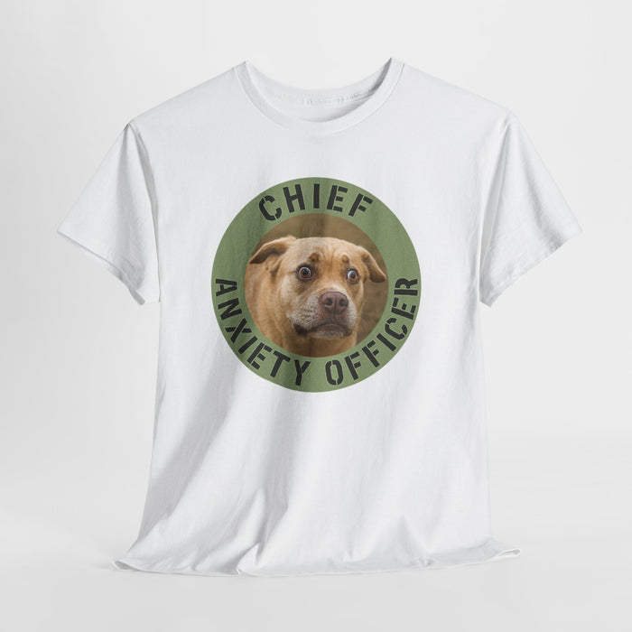 Chief Anxiety Officer Dog T-Shirt