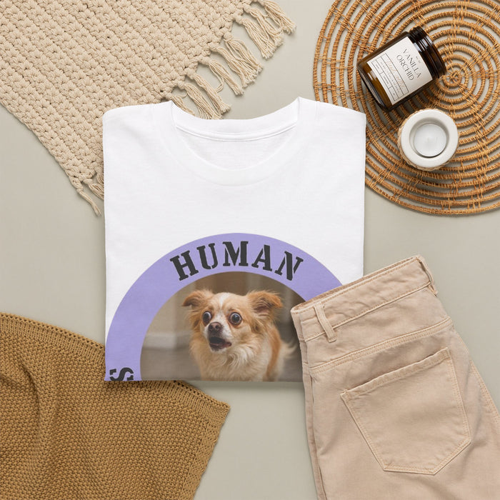 T‑Shirt — "Human Security Blanket" Cute Dog Graphic Tee