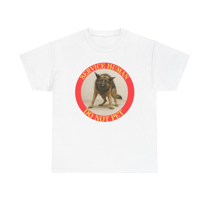 Service Human 'Do Not Pet' T-Shirt
