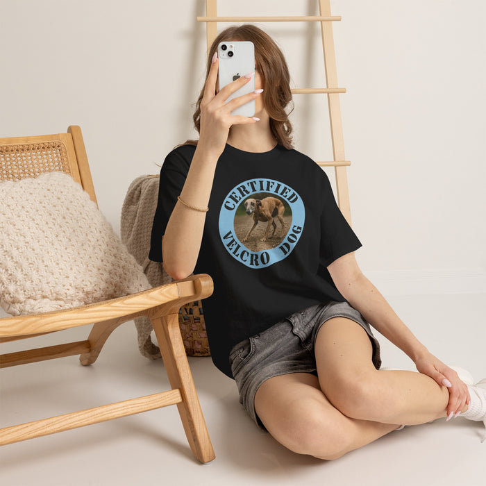 Certified Velcro Dog Tee — Funny Dog Lover T-Shirt