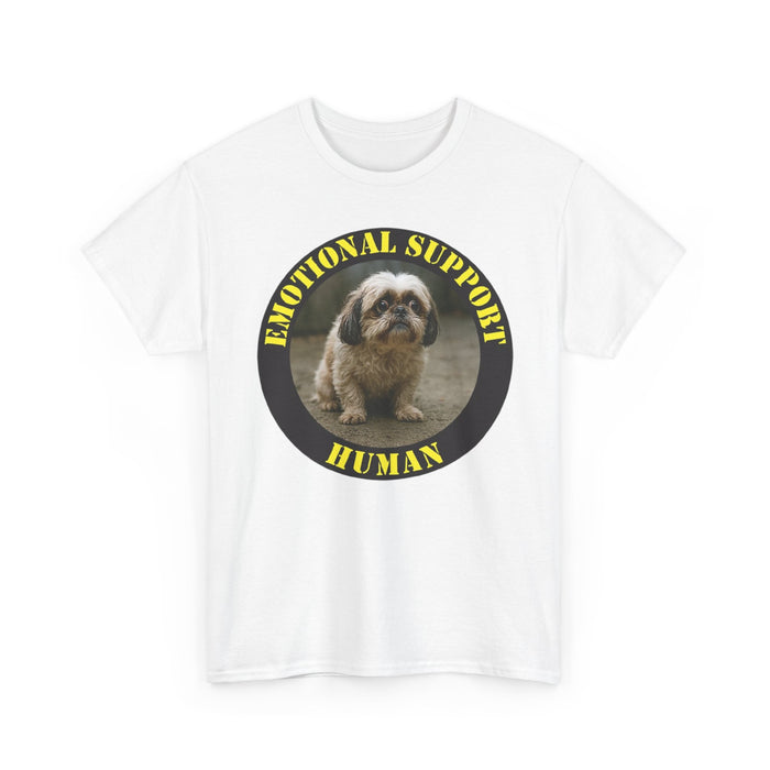 Emotional Support Human T-Shirt — Cute Dog Graphic Tee