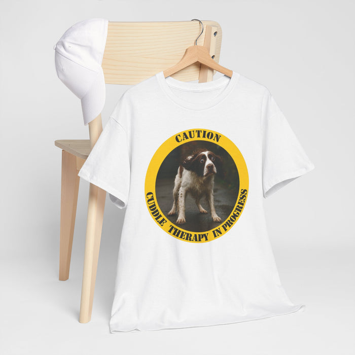 Caution: Canine Therapy In Progress T-Shirt