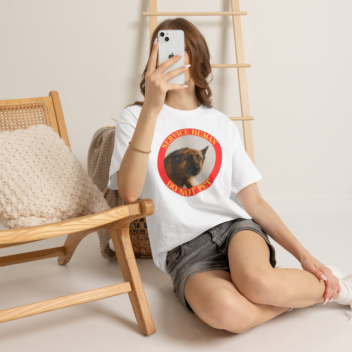 Service Human "Do Not Pet" Dog T-Shirt