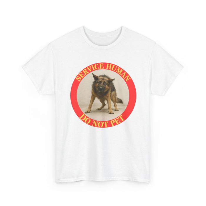 Service Human 'Do Not Pet' T-Shirt